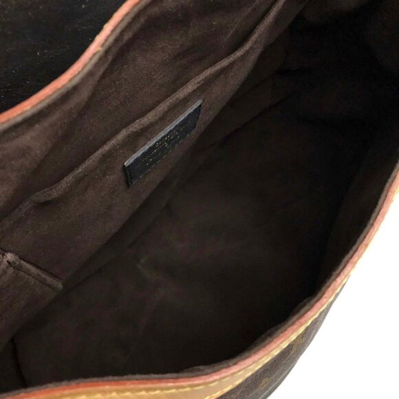 LOUIS VUITTON Brown Monogram Shoulder Bag - Picture 9 of 13